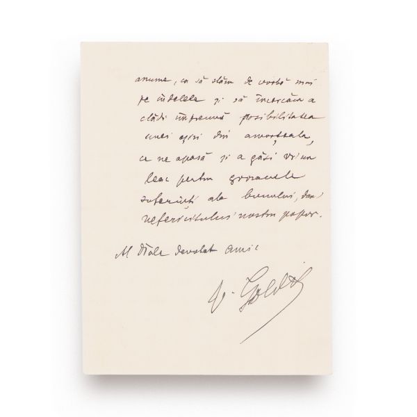 Vasile Goldiș, scrisoare expediată lui Petru Groza, 17 iunie 1929