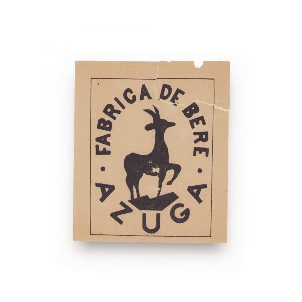 Fabrica de bere Azuga, etichetă de epocă