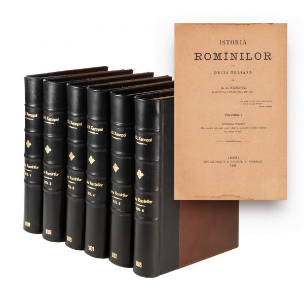 A. D. Xenopol, Istoria Românilor din Dacia Traiană, 1888 - 1893, șase volume