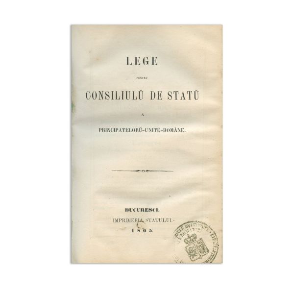 Statutul dezvoltător al Convenției de la Paris, 1864 colligat cu mai multe legi