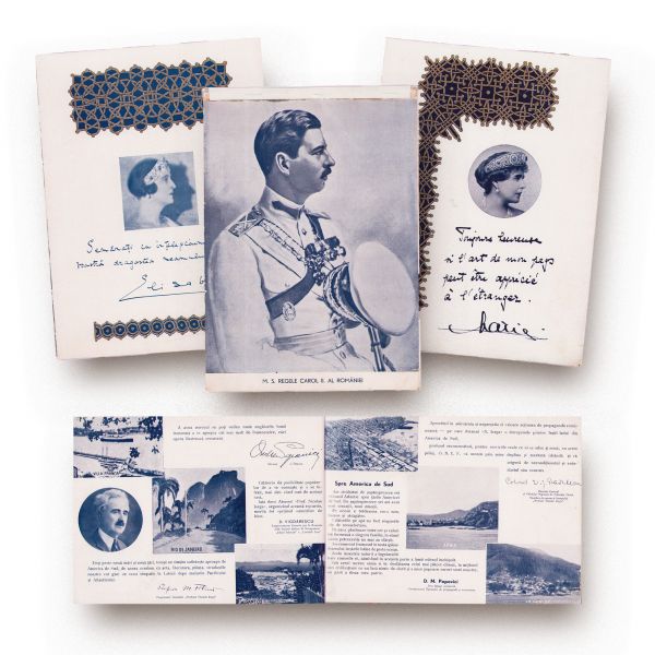 Ateneul „Prof. Nicolae Iorga”, Pliant de propagandă pentru excursia București - America de Sud, 1932