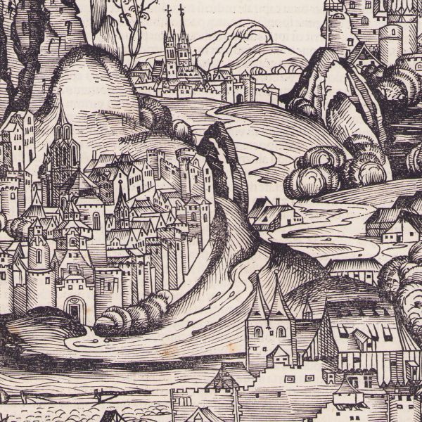 Valahia, xilogravură de Michael Wolgemut, 1493