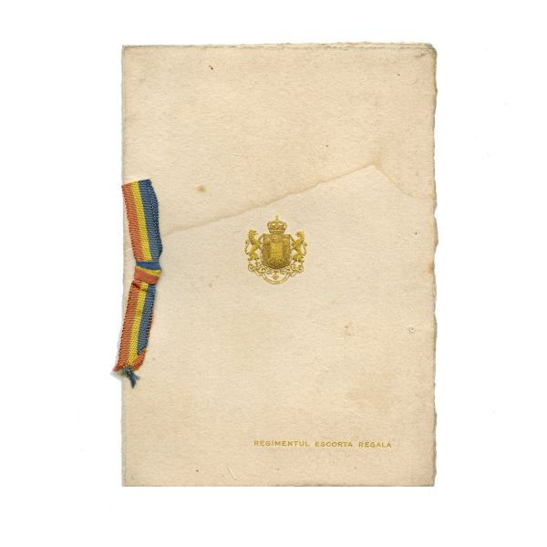 Vizita regelui la Regimentul Escortă Regală, program, 18 iunie 1932 