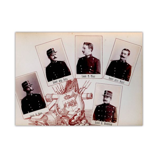 Școala de Ofițeri, promoția 1895, albumul fotografic