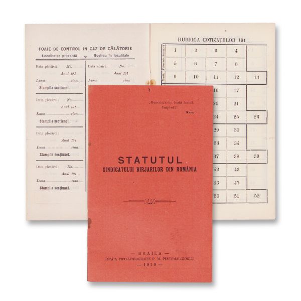 Statutul Sindicatului Birjarilor din România, 1910