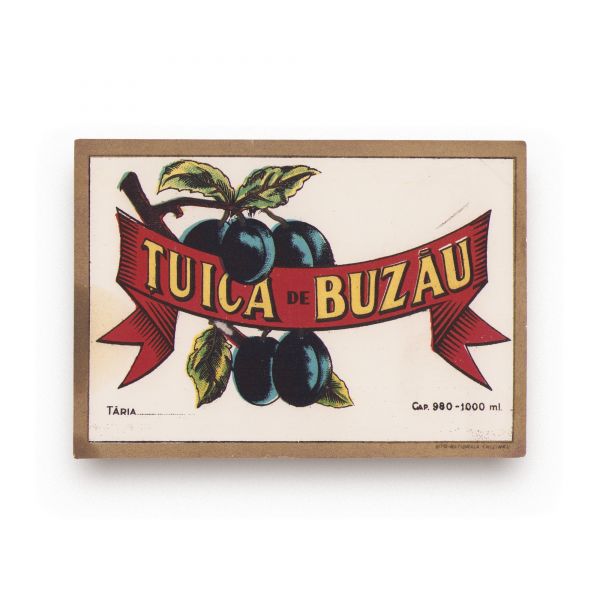 Țuică de Buzău, două etichete