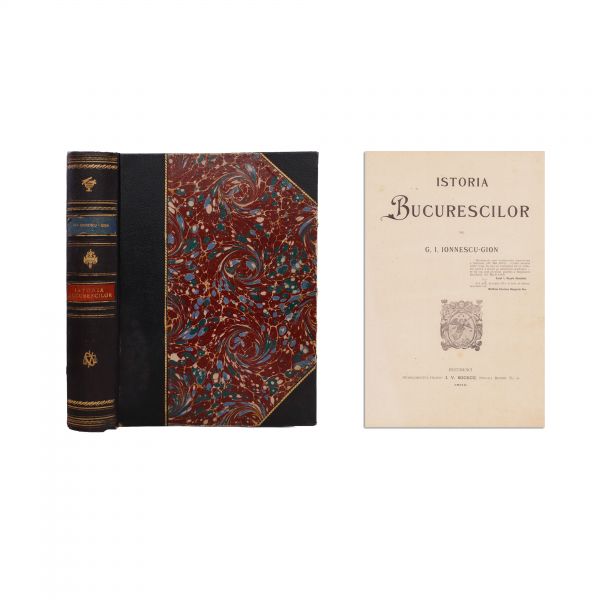 G. I. Ionnescu-Gion, Istoria Bucureștilor, 1899
