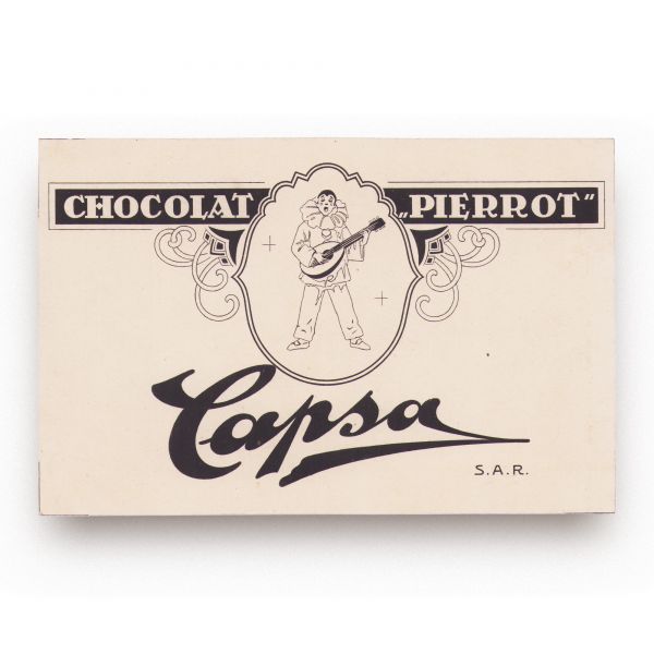 Chocolat „Pierrot” Capșa, reclamă