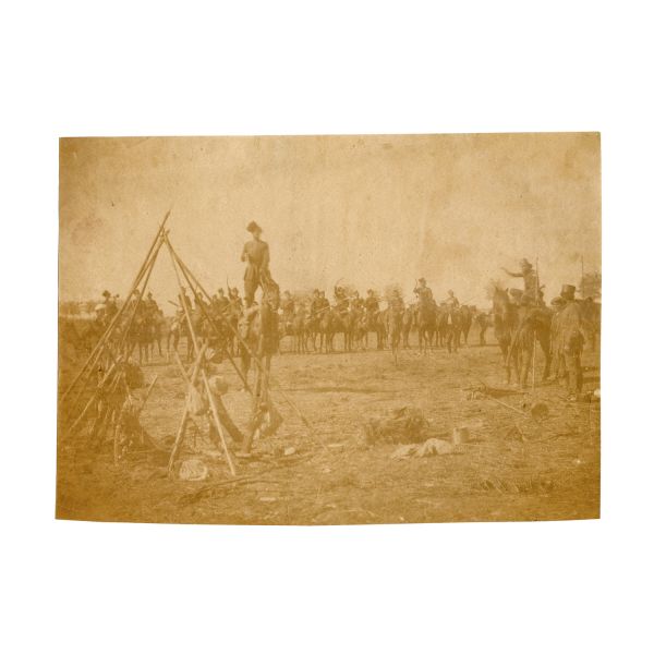 Cavalerie cazacă, Franz Duschek, 1877-1878