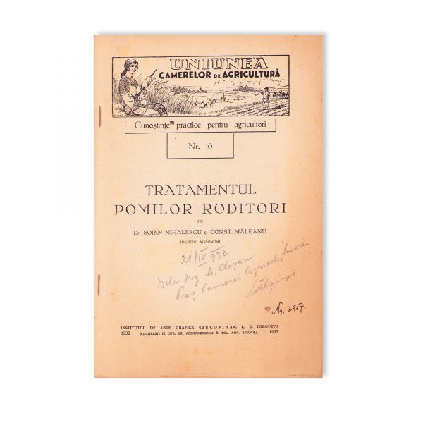 Tratamentul pomilor roditori, 1932 + Din lumea plantelor, 1917
