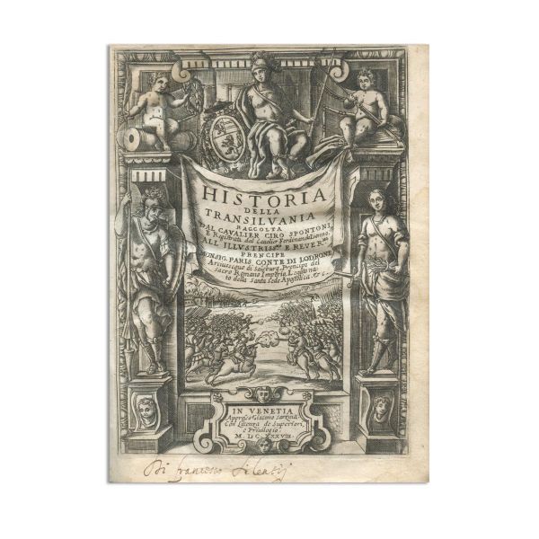 Ciro Spontone, Historia dela Transilvania, 1638