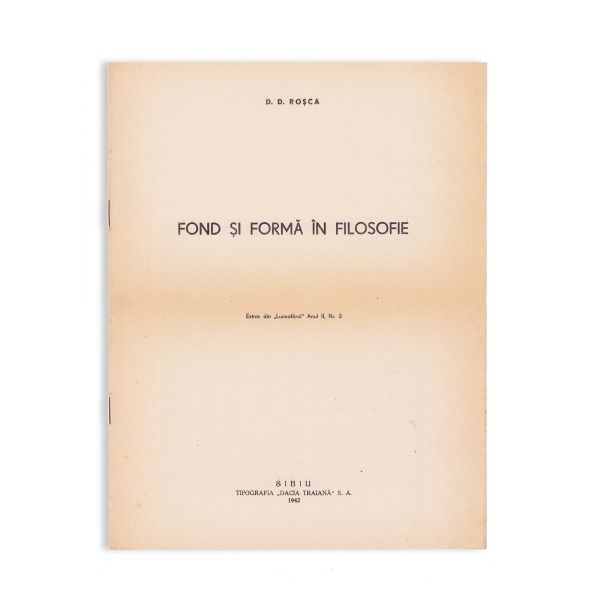 D. D. Roșca, 13 volume, 1928-1979, cu ex-libris și dedicație
