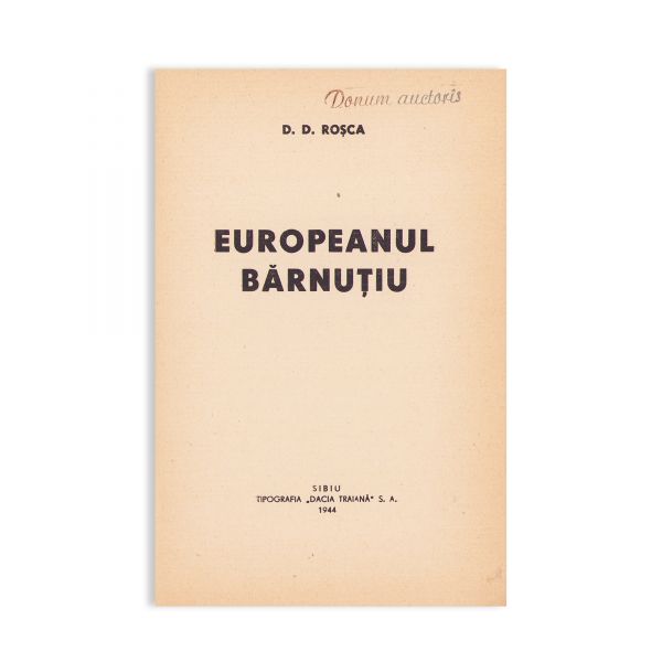 D. D. Roșca, 13 volume, 1928-1979, cu ex-libris și dedicație