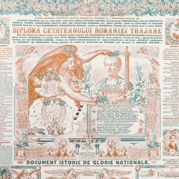 Diploma „Cetățeanului României Traiane”, ing. Theodor Niculescu (Magnificentius)