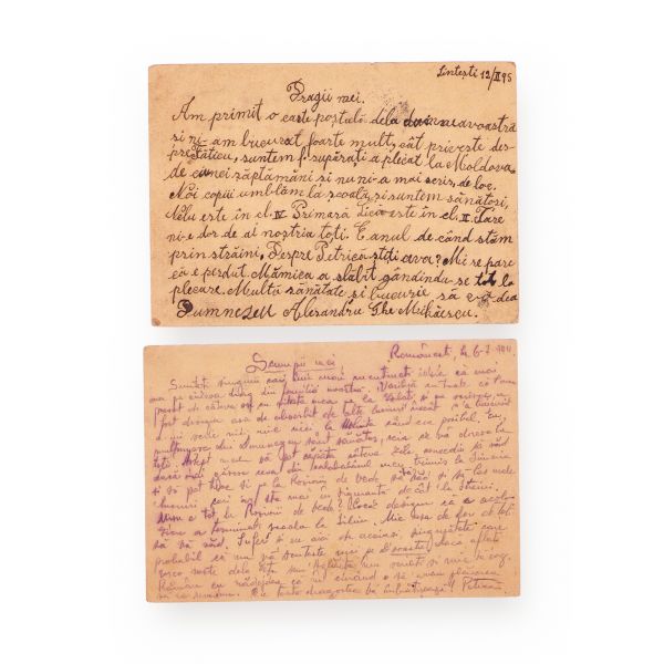 Colecție de 55 cărți poștale cenzurate