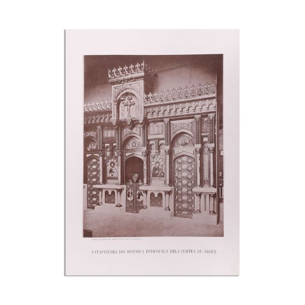 Biserica Episcopală a Mănăstirii Curtea de Argeș, 1886 