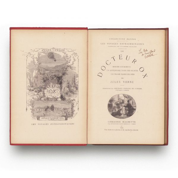 Jules Verne, Docteur Ox + Le secret de Wilhelm Storitz, ediție Hetzel, 1922-1924 