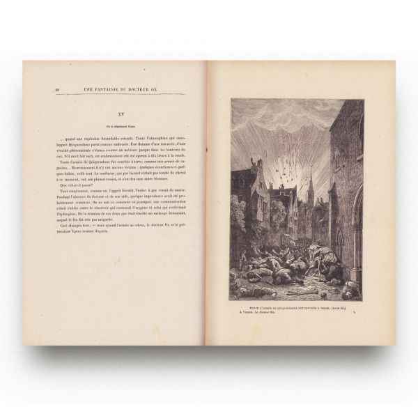 Jules Verne, Docteur Ox + Le secret de Wilhelm Storitz, ediție Hetzel, 1922-1924 