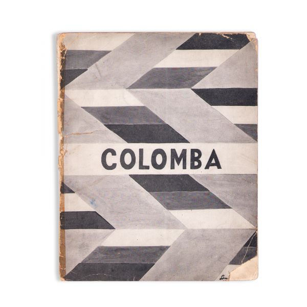 Ilarie Voronca, Colomba, 1927, exemplar numerotat cu dedicație pentru jurnalistul Miron Grindea