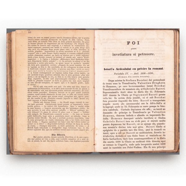 Foi pentru învățătură și petrecere, patru părți colligate, [1878]