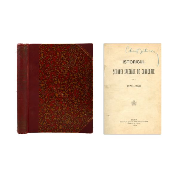 Istoricul Școlii Speciale de Cavalerie de la 1873-1923