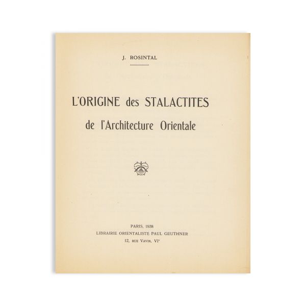 J. Rosintal, 1937-1938, două volume cu dedicație pentru Stan Vasile