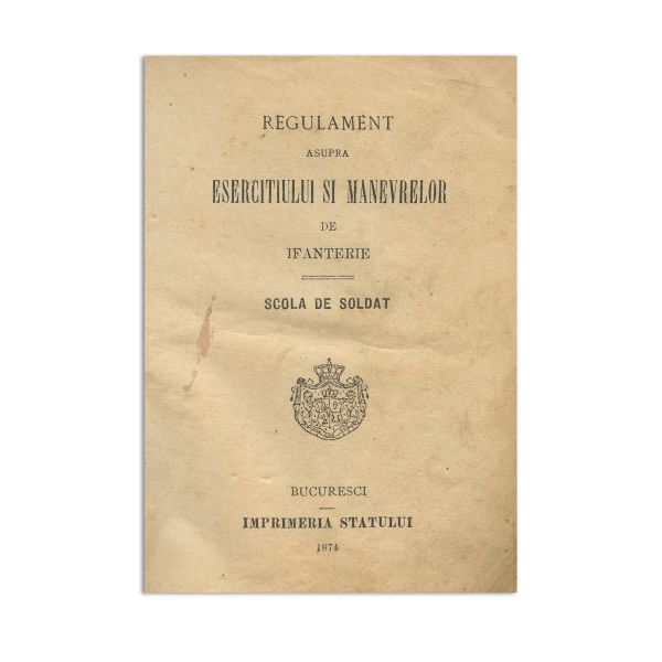 Regulament asupra exercițiului și manevrelor de infanterie, 1874