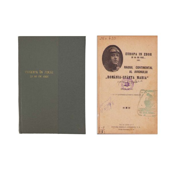 Europa în zbor în 80 de ore, jurnal de bord ținut de Mihail Negru