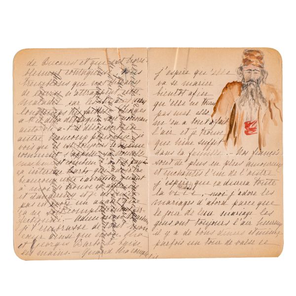 Nadejda Barbu Știrbei, scrisoare olografă