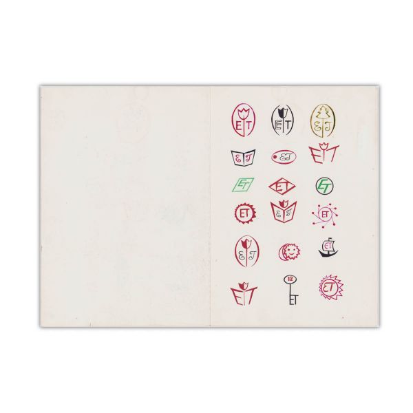 Editura Tineretului, colecție de embleme ilustrate de Adrian Ionescu