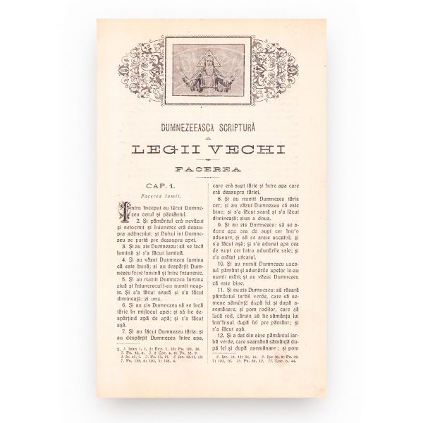 Biblia, tipărită în zilele Majestății Sale regele Carol I, 1914, ediție de lux