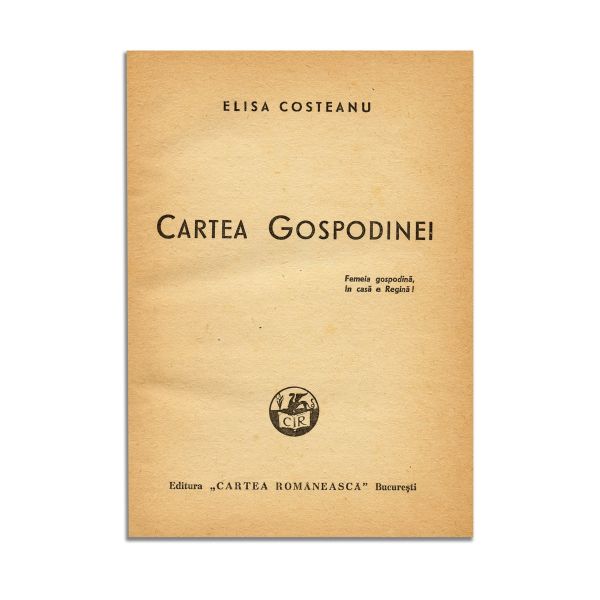 Elisa Costeanu, Cartea gospodinei, 1946