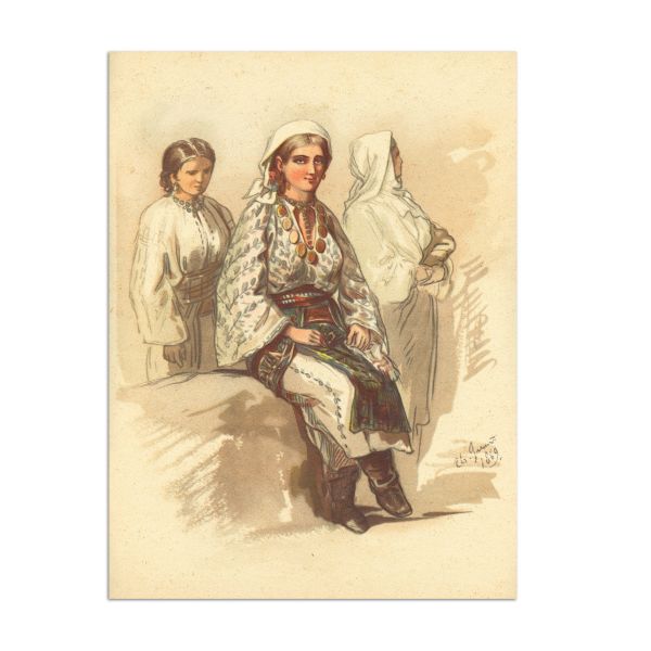 Amedeo Preziosi, Bucureștii în 1869, mapă cu 15 cromolitografii