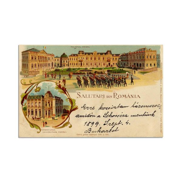 Carte poștală ilustrată, 1899
