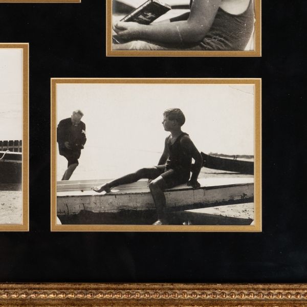 Principele Mihai la Mamaia, patru fotografii de epocă, 1928, atelier Julietta 