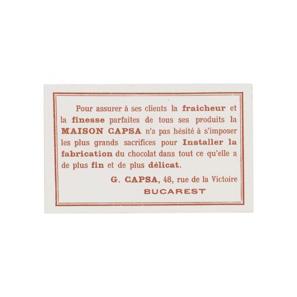 Colecție de 10 etichete Casa Capșa