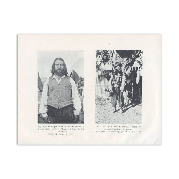 George Potra, Contribuțiuni la istoricul țiganilor din România, 1939, din colecția familiei Ștefănescu