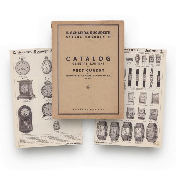Catalog general ilustrat și preț curent de ceasornice, furnituri, bijuterii