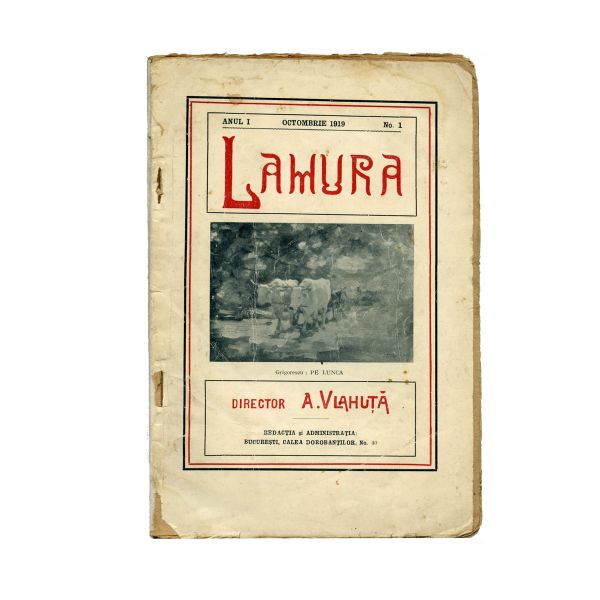 Publicația „Lamura”, Anul I, Nr. 1, octombrie 1919