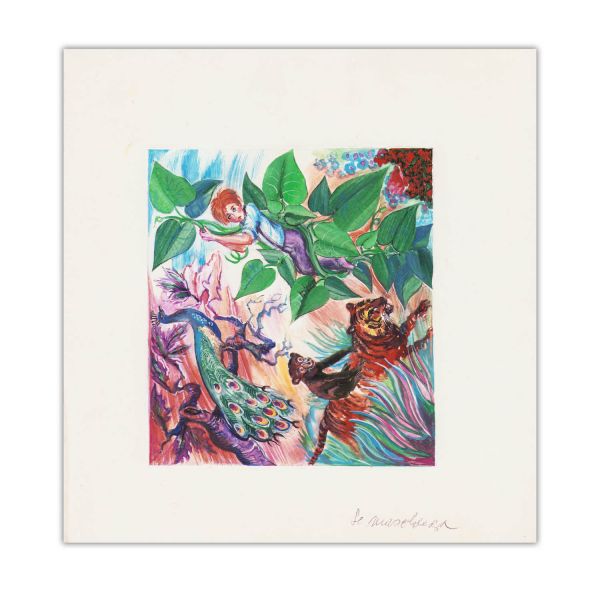 Povești nemuritoare, două planșe de Adrian Ionescu, 1989