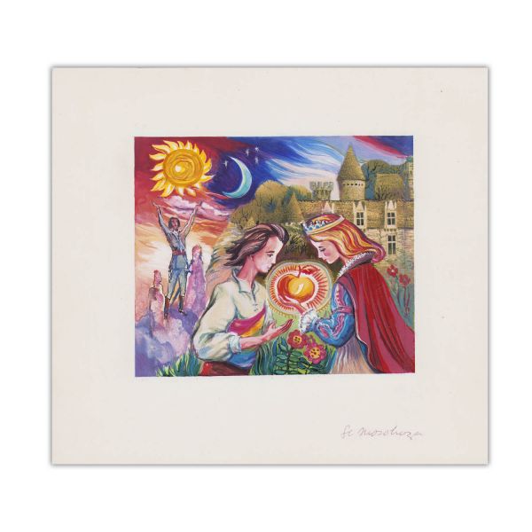 Povești nemuritoare, două planșe de Adrian Ionescu, 1989