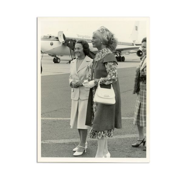 Vizita de stat efectuată de soții Ceaușescu în Marea Britanie, cinci fotografii de epocă