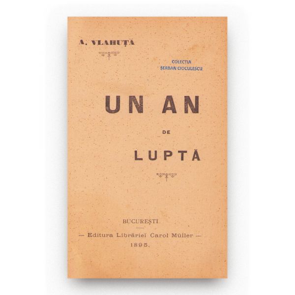 A. Vlahuță, Un an de luptă, 1895 