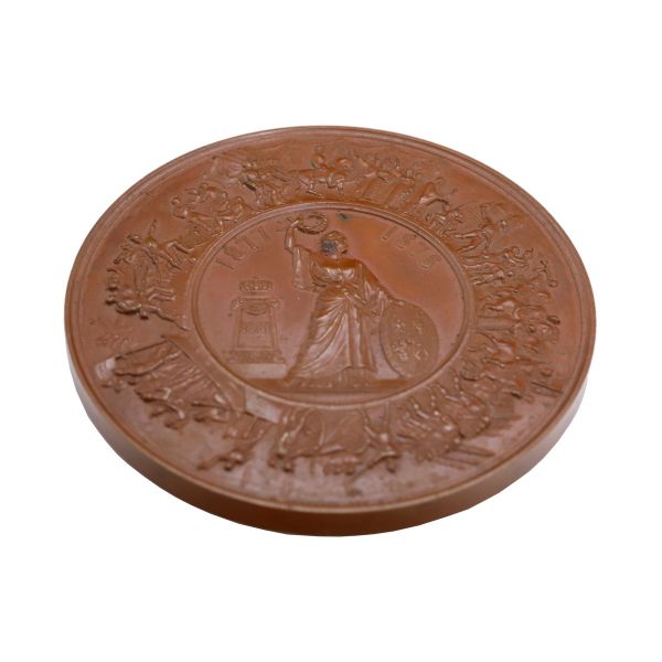 Medalie 5 ani de la câștigarea Independenței, 1878-1883, gravor W. Kullrich