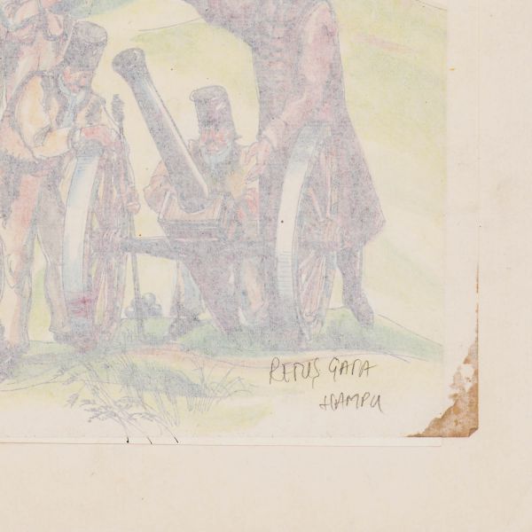 Gheorghe Alfiri, Torța peste veacuri, 1988, două ilustrații realizate de Adrian Ionescu