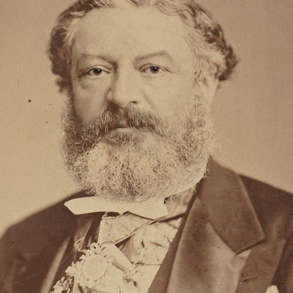 Prim-ministrul Dimitrie Ghica, fotografie de mari dimensiuni