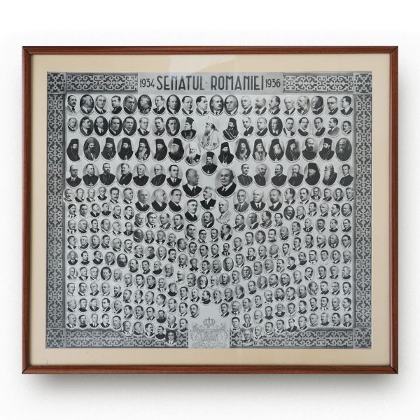Senatul României, 1934-1936, fotografie tip colaj