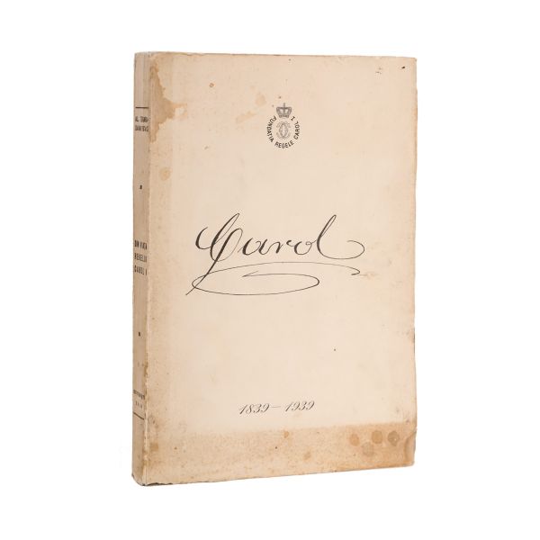 Al. Tzigara-Samurcaș, Din viața regelui Carol I, 1939, cu dedicație