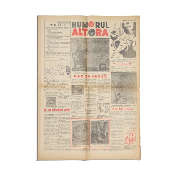 Publicația „Revista Familiei”, Anul I, Nr. 1, 9 septembrie 1944
