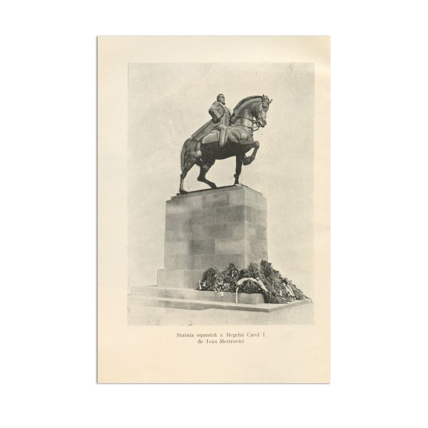 Al. Tzigara-Samurcaș, Din viața regelui Carol I, 1939, cu dedicație